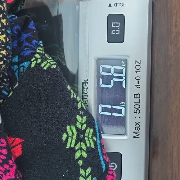 ELLA MOSS Black V Neck Tassel Cord Tunic Size Large Bright Mandala Print Boho - Picture 13 of 13